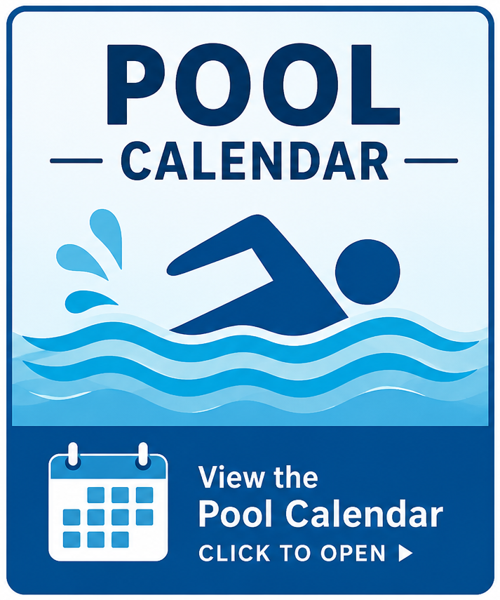 AquaFit Pool Calendar
